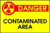 contaminated area